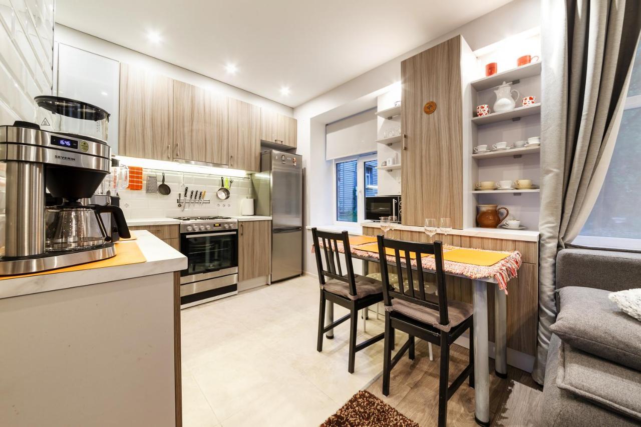 Parkcosylux Two Bedrooms Apart Free Parking Riga Exteriör bild