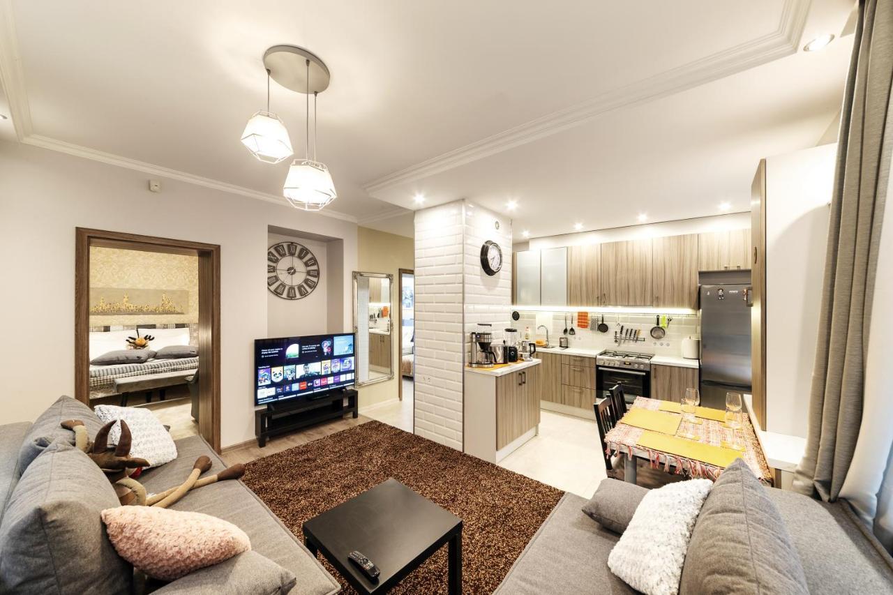 Parkcosylux Two Bedrooms Apart Free Parking Riga Exteriör bild