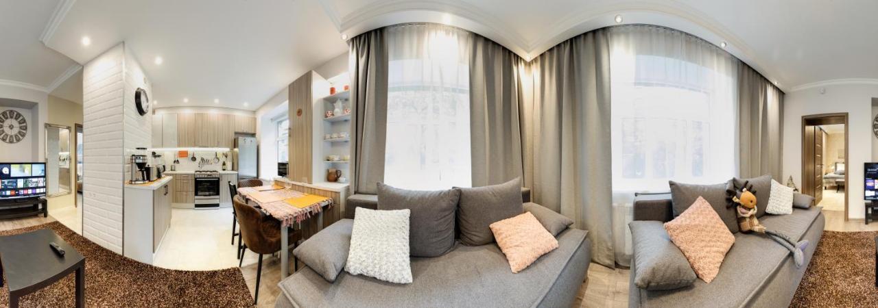 Parkcosylux Two Bedrooms Apart Free Parking Riga Exteriör bild